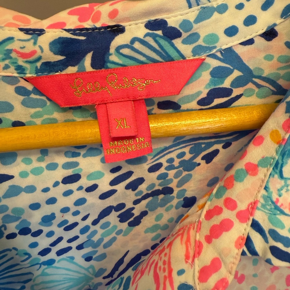 Lilly Pulitzer Colorful Tunic Cover Up